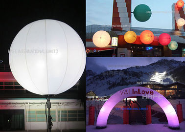 1.6m Tripod Moon Crystal Balloon Lighting With 200W LED For Events Decoration