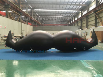 8.3 M Length Big Moustache Helium Balloon Lights For Special Events Use