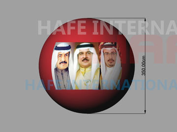 3.5m Arabia Events Helium Balloon , Middle East Celebrate Giant Light Up Balloons