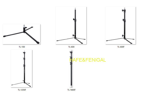 Aluminum Light Stand Kit Or Overhead Pole Heavy Duty 5kg Load, 1500mm Max Height