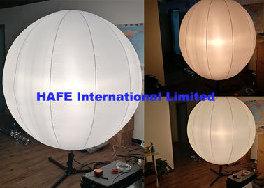 1.6 M 800W Dimmable Halogen Balloon Lighting With 4.2m Or 5.8m Heavy Duty Tripod