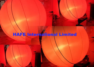 Hanging Inflatable Lighting Decoration RGBW 400W DMX Stage Lighting 2m Diameter