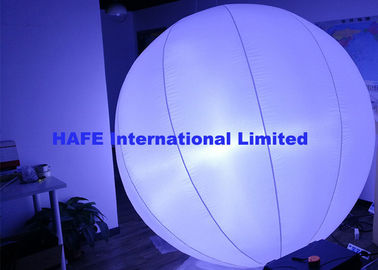 Hanging Inflatable Lighting Decoration RGBW 400W DMX Stage Lighting 2m Diameter