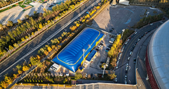 Inflatable Air Tent spacious waterproof structure suitable for trade shows camping outdoor events and emergency response needs