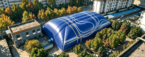 Weather Resistant Inflatable Air Tent for Camping Outdoor Events and Emergency Shelters Featuring Easy Setup and Protection