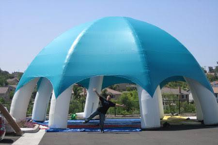 Inflatable Air Tent spacious waterproof structure suitable for trade shows camping outdoor events and emergency response needs