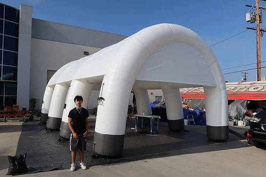 Inflatable Air Tent easy setup lightweight structure perfect solution for temporary shelter outdoor activities and events