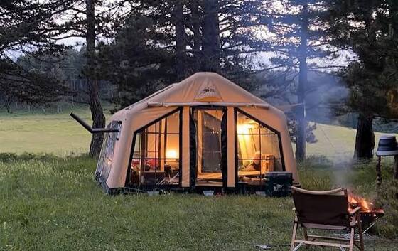 Inflatable Air Tent durable waterproof inflatable shelter ideal for outdoor camping festivals sports activities and events