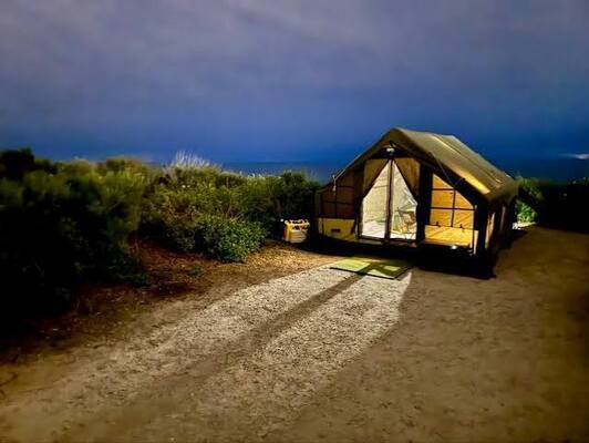 Spacious Inflatable Air Tent Ideal for Camping Festivals and Outdoor Gatherings Offering Comfortable Shelter Solutions