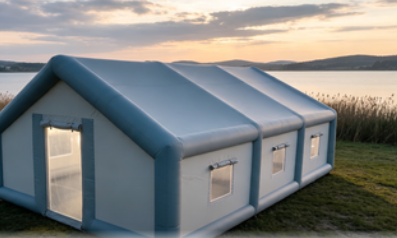 Inflatable Air Tent durable waterproof portable shelter ideal for outdoor events camping and emergency with easy setup and storage