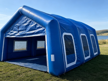 Portable Inflatable Air Tent Ideal for Outdoor Events Camping and Emergency Situations Offering Spacious Comfortable Shelter