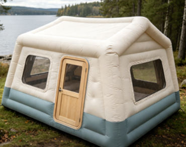 Lightweight Inflatable Air Tent quick setup design ideal for outdoor camping hiking festivals and temporary event shelters