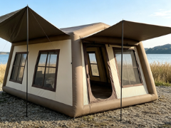 Lightweight Inflatable Air Tent Designed for Quick Assembly Weather Protection and Versatile in Outdoor Activities and Events