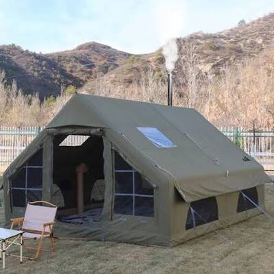 Inflatable Air Tent Lightweight Portable Shelter Ideal for Outdoor Events Camping Emergency and Temporary Accommodation