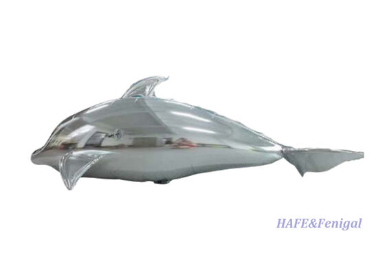 Custom Remote-Controlled Flying Dolphin Helium Airship with Gyro-Stabilized Flight Control and Lightweight PP + PA Aluminum Film