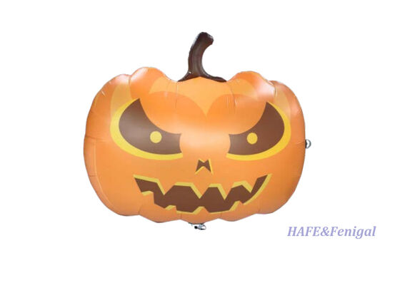 Remote-Controlled Flying Halloween Cat and Pumpkin Helium Airship with Lightweight PP + PA Aluminum-Film and Gyro-Stabilized Flight Control