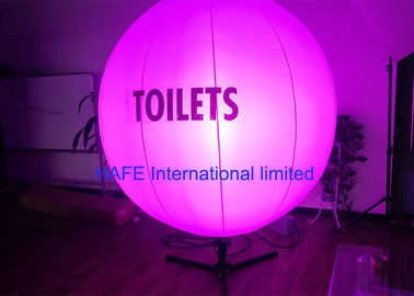 400 Watt DMX512 Decorative Balloons With Lights Inside , 200 Cm Diameter
