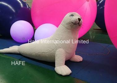 Pink Helium Balloon And Inflatable Decorations Carton Sea Dog For Events