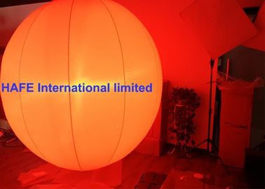 1.3M 2M Inflatable Lighting Decoration Sphere Crystal Balloons With DMX512 Box