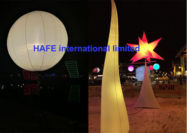 AC DC LED 640w - 800w Inflatable Lighting Decoration Moon Balloon Lighting