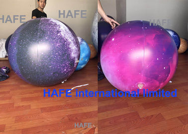 Led Lighting Giant Inflatable Moon Globe Balloon For Outdoor Decoration