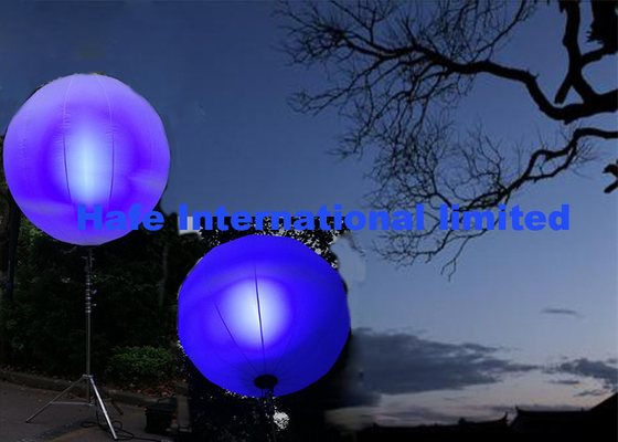 DMX And Dimmable Inflatable LED Light , Led Balloons For Outdoor Events