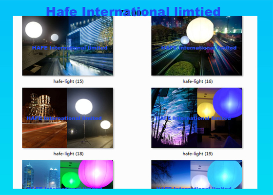 White Led Balloon Lights For Outdoor Events In North Amrical And Euro