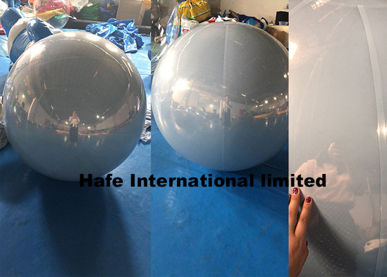 1.5M Christmas Inflatable Mirror Ball , Led Balloon Nightclub Decoration