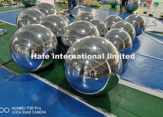 Decoration 8 Foot Luxury Hanging Mirrored Balloon Lights For LV  Fashion Show