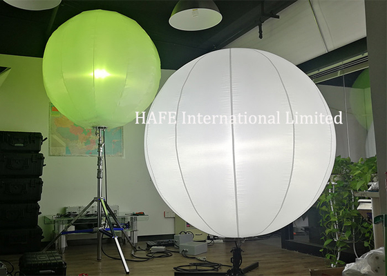 CE Led Balloon Lights Pearl 800W White And Muse RGBW 400W Work Togther