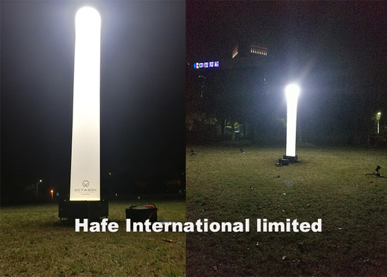 4m 1000w Simple And Rapid Deployment Inflatable Pillars For A Large Area Illumination