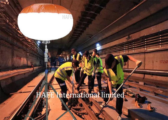 1000W Glare Free Lighting For Construction Of High Speed Rail With 110,000 L / M