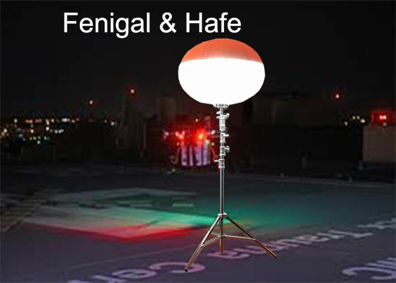 400w Portable Waterproof Balloon Lights For Night Rescue In Emergency Occassion