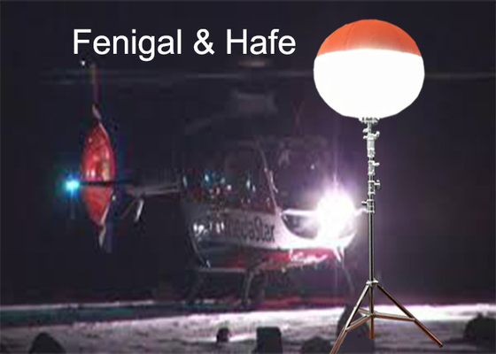 Tubular Or Oval Shape 800w Metal Halide Balloon For Hosipital Resuce Coronavirus People
