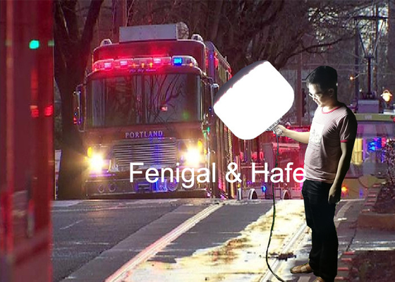 400w Glare Free Lighting With Portable Packing Hicase For Flood Emergency Rescue