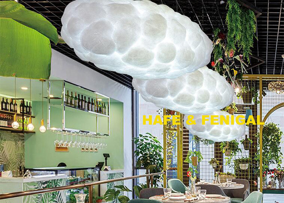 Cafe Shop Mall Decoration 5mm2 Floating Cloud Lamp