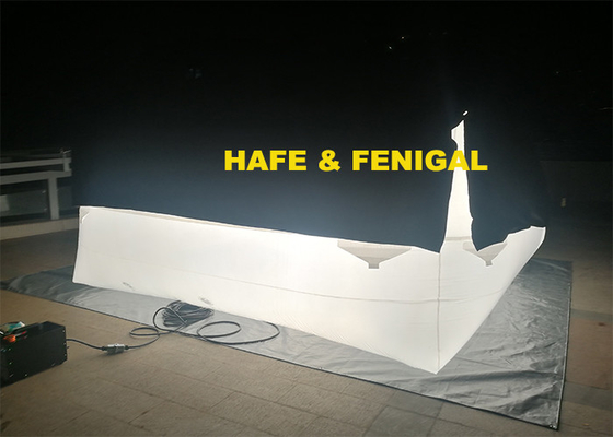 Helium Type Floating Cube 2M Film Lighting Balloon