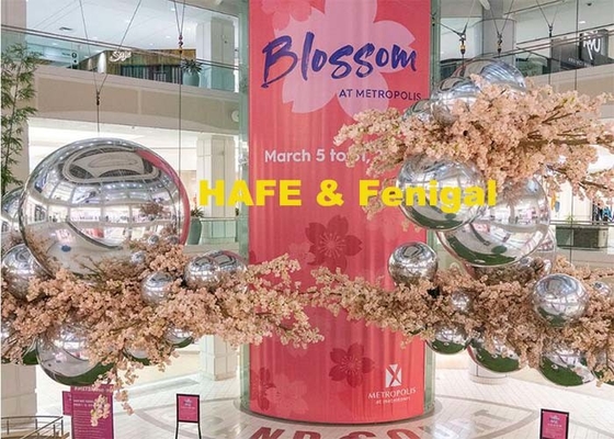 UL Big Mall Decoration 1.5m Inflatable Mirror Balloon