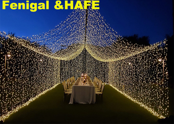 3m Party Wedding Lighting Strips IP46 Led Cluster Lights