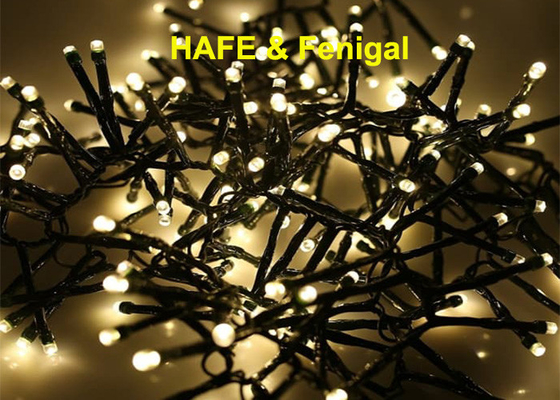 14.5m Lit Length 1000L Led Cluster Christmas Lights 8 Functions