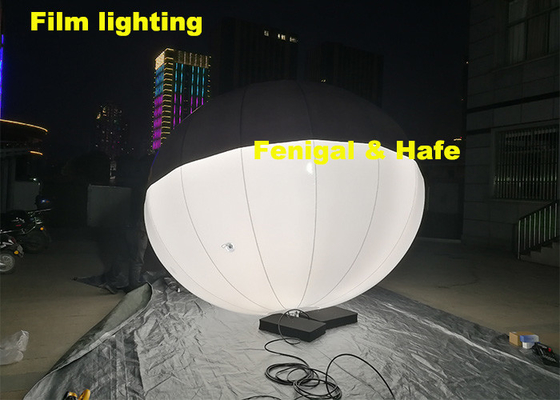 Diameter 3.8m HMI Daylight 4800W Helium Balloon Lights Film