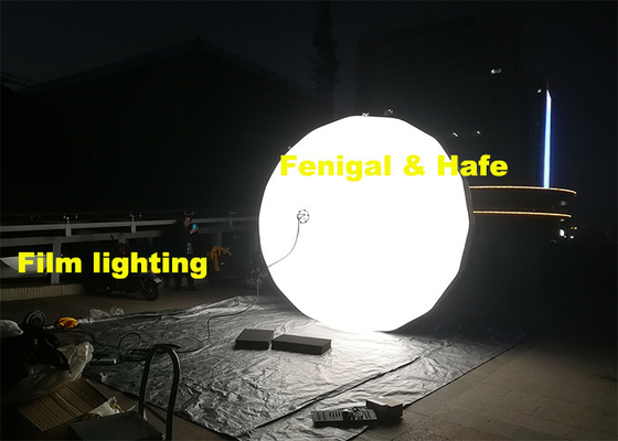 Diameter 3.8m HMI Daylight 4800W Helium Balloon Lights Film