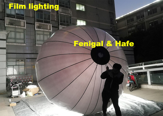 Diameter 3.8m HMI Daylight 4800W Helium Balloon Lights Film