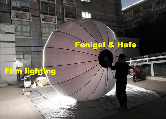 Mattress Shape Cold White 3.2k Film Lighting Balloon With Helium Air