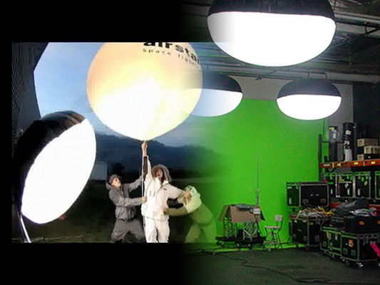 RGB Led Inflatable Film Lighting Balloon Dimmable For Film Production And Photography